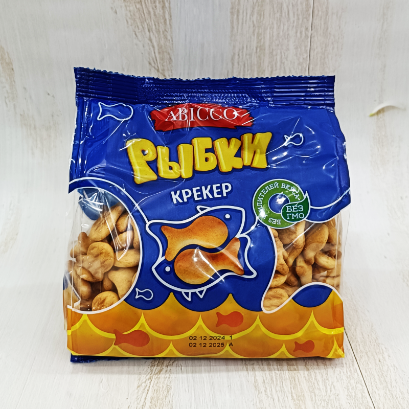 俄罗斯爱比可小鱼饼干400克