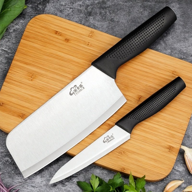 锋利不锈钢家用厨师刀水果刀两件套装瓜果刀切水果刀具厨房欧式,厨房/烹饪用具,蔬果刨丝器/瓜果刀,淘宝优惠券,粉丝福利购,淘宝优惠卷