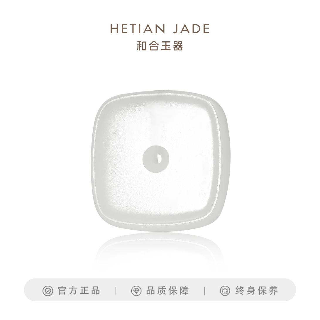 和合玉器和田羊脂白玉吊坠