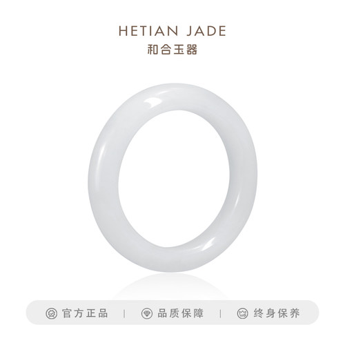和田玉羊脂白玉手镯羊-脂-玉玉镯