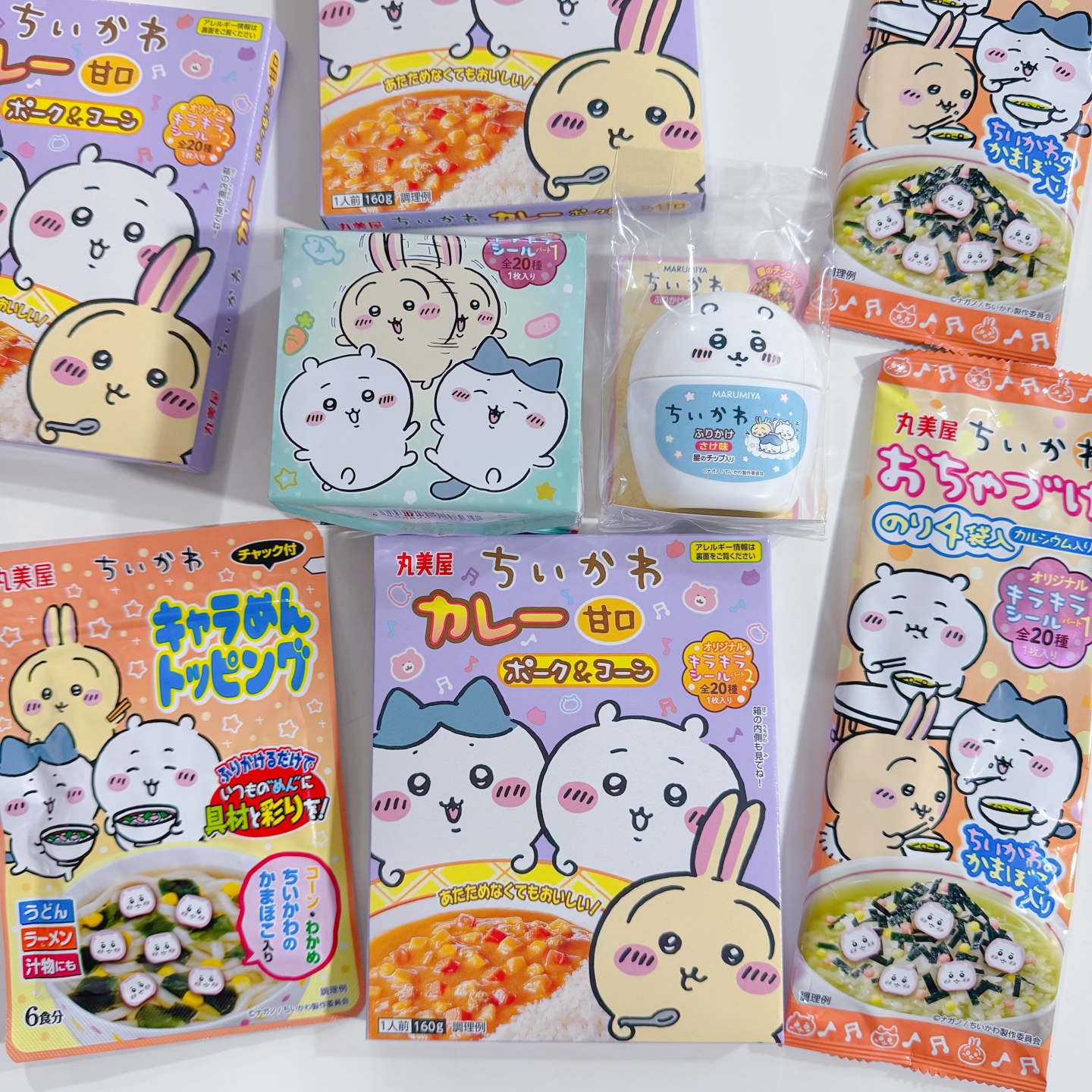 日本进口丸美屋 chiikawa 拌饭料茶泡饭拌面条速食盖饭儿童辅食