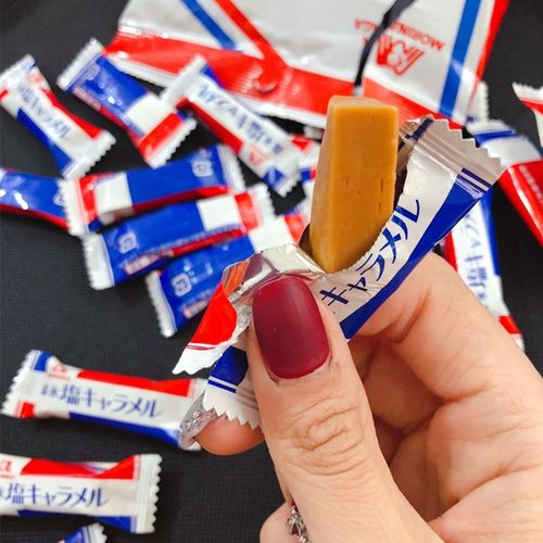 日本森永太妃糖巧克力糖果