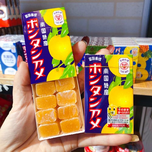 日本特产seika古早柚子糖