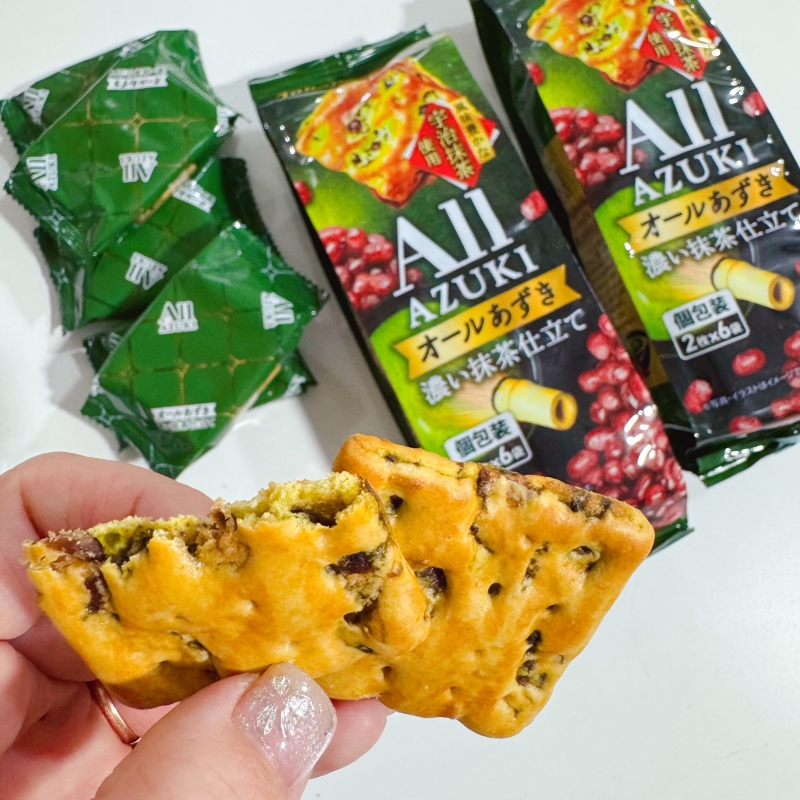 限定~日本进口Tohato桃哈多宇治抹茶红豆软曲奇饼干点心进口零食