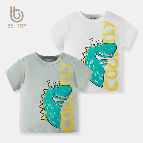 betop圆领韩版短袖卡通夏季新品
