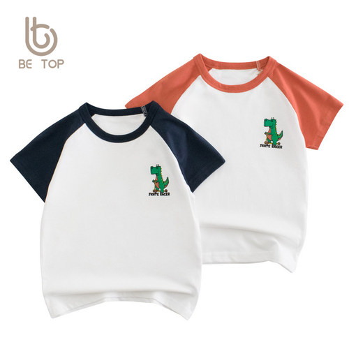 27kids圆领儿童短袖卡通夏季新品