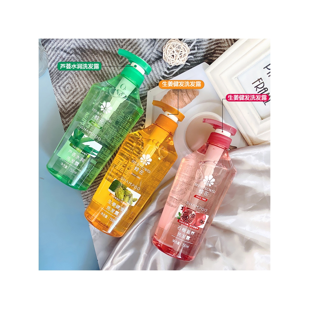 蜂花洗发水清爽控油蓬松去油滋润柔顺生姜啤酒花健发无硅油洗发露