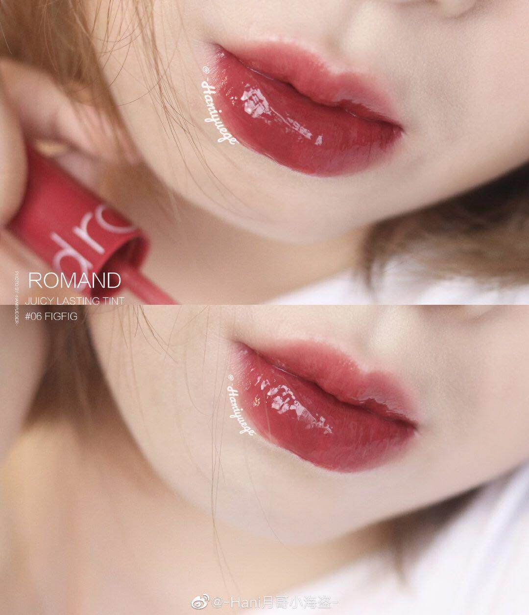 新色现货▲韩国romand果汁糖葫芦唇釉唇彩唇蜜07#06#31#08#jujube