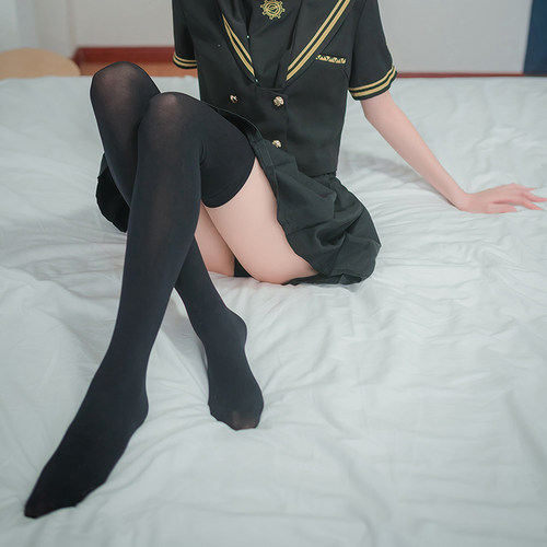 cos日系变装加长伪娘大腿袜