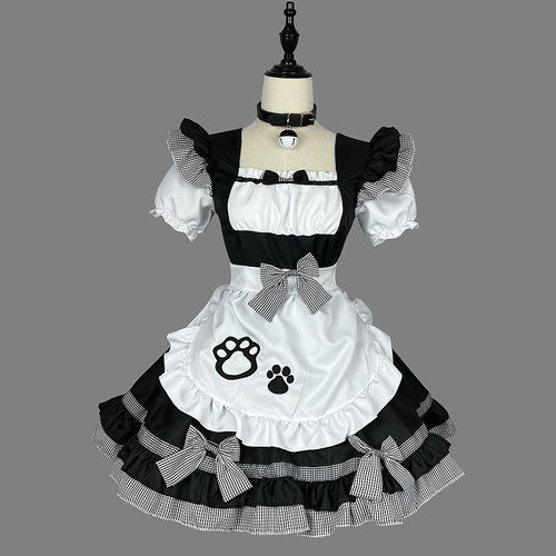 大码伪娘衣服初学者可爱女仆装