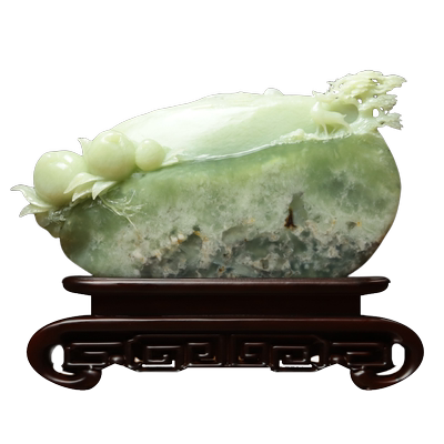 四大名玉精雕招财纳福高端礼品
