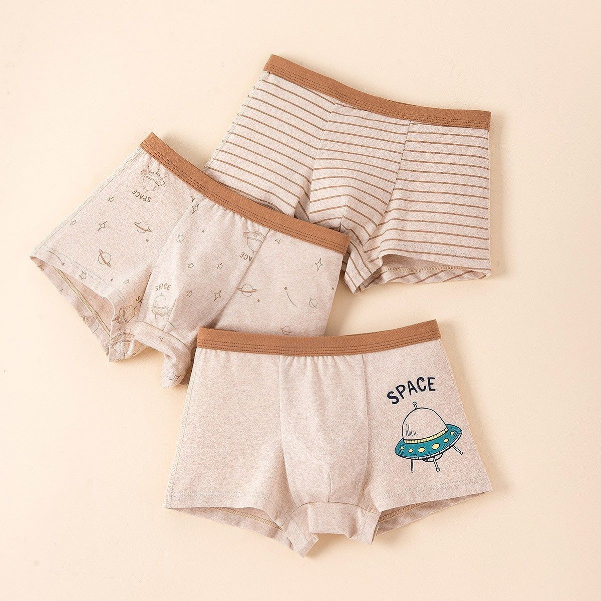 顶呱呱顶瓜瓜彩棉儿童男童内裤平角纯棉小孩中大童学生男宝宝短裤,童装/婴儿装/亲子装,内裤,淘宝优惠券,粉丝福利购,淘宝优惠卷