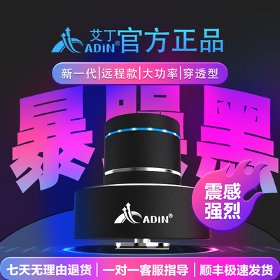 Adin/艾丁 S8BT.共振音响大功率低音炮骨传导蓝牙音箱手机远程
