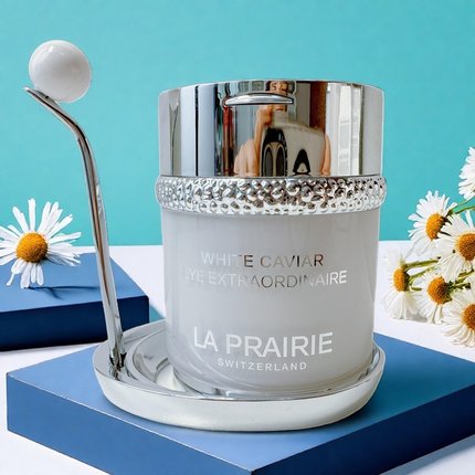 La Prairie莱珀妮白鱼子精华纯皙充盈眼霜20ml紧致解决5种色素