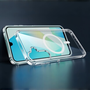批发适用三星A07 A16 A36 A26 A17磁吸手机壳magsafe透明A15 A25防摔A54 A55保护套A56 5G亚克力手机防护硬壳