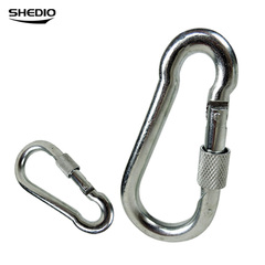 Khóa an toàn mạ kẽm/khóa leo núi/khóa lò xo khóa đôi khóa kết nối chuỗi khóa 6-12mm ma ní hàn quốc ma ní cáp