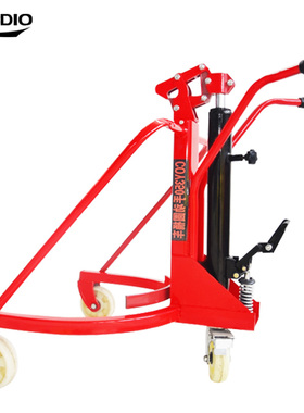 厂家直销脚踏式液压油桶搬运车 装卸车 油桶搬运车350kg手推小车