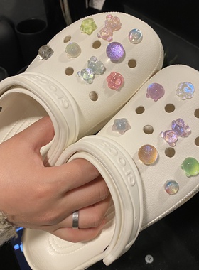 crocs洞洞鞋鞋花鞋扣鞋面装饰