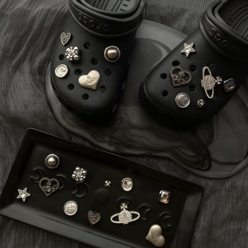 洞洞鞋ccrocs鞋花配件装饰扣鞋扣