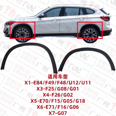 适用X1/X3/X4/X5/X6/X7前后轮眉