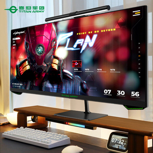 泰坦军团24英寸180Hz游戏电竞显示器2K144曲面屏27电脑屏幕P25H2G