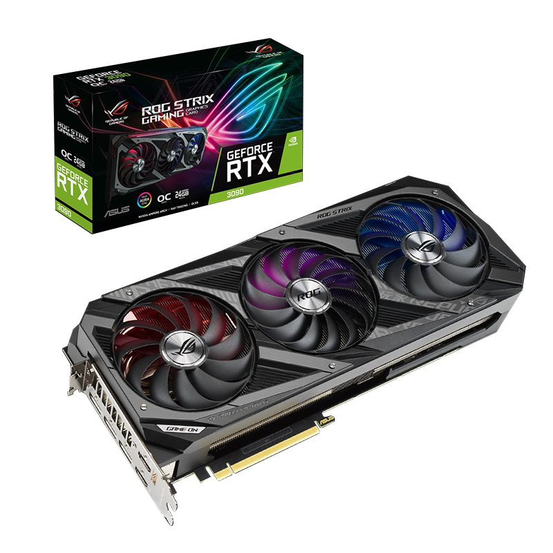 Asus/华硕玩家国度ROG猛禽RTX3090全新24G台式机电脑游戏独立显卡在类目 电脑硬件/显示器/电脑周边, 显卡中 - 来自Buy2taobao.com提供专业的淘宝代购服务