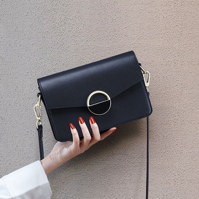 Viney真皮包包女2025新款潮ins斜挎包女百搭高级感小方包单肩包