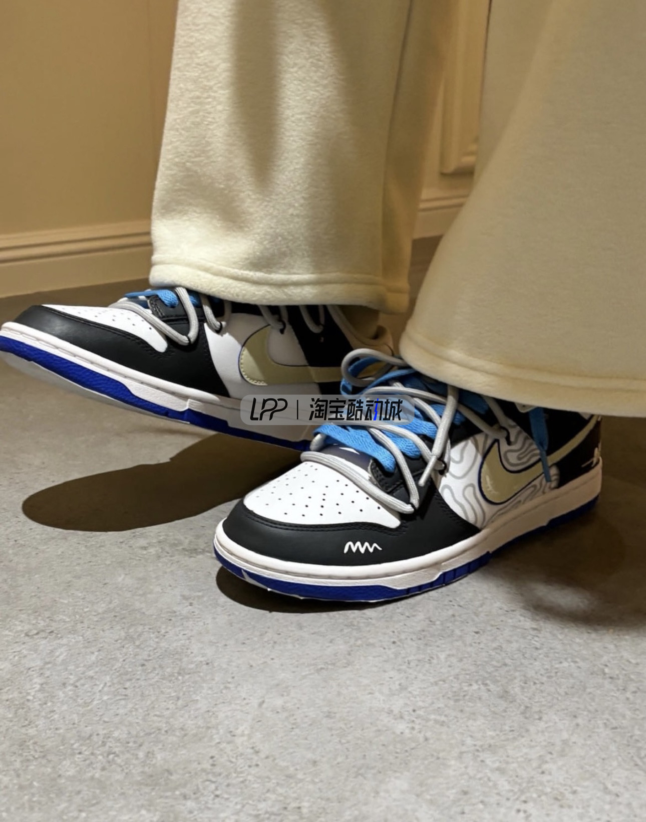 LPP定制球鞋 Nike Dunk Low 涂鸦艺术家街头创意男女潮流低帮板鞋