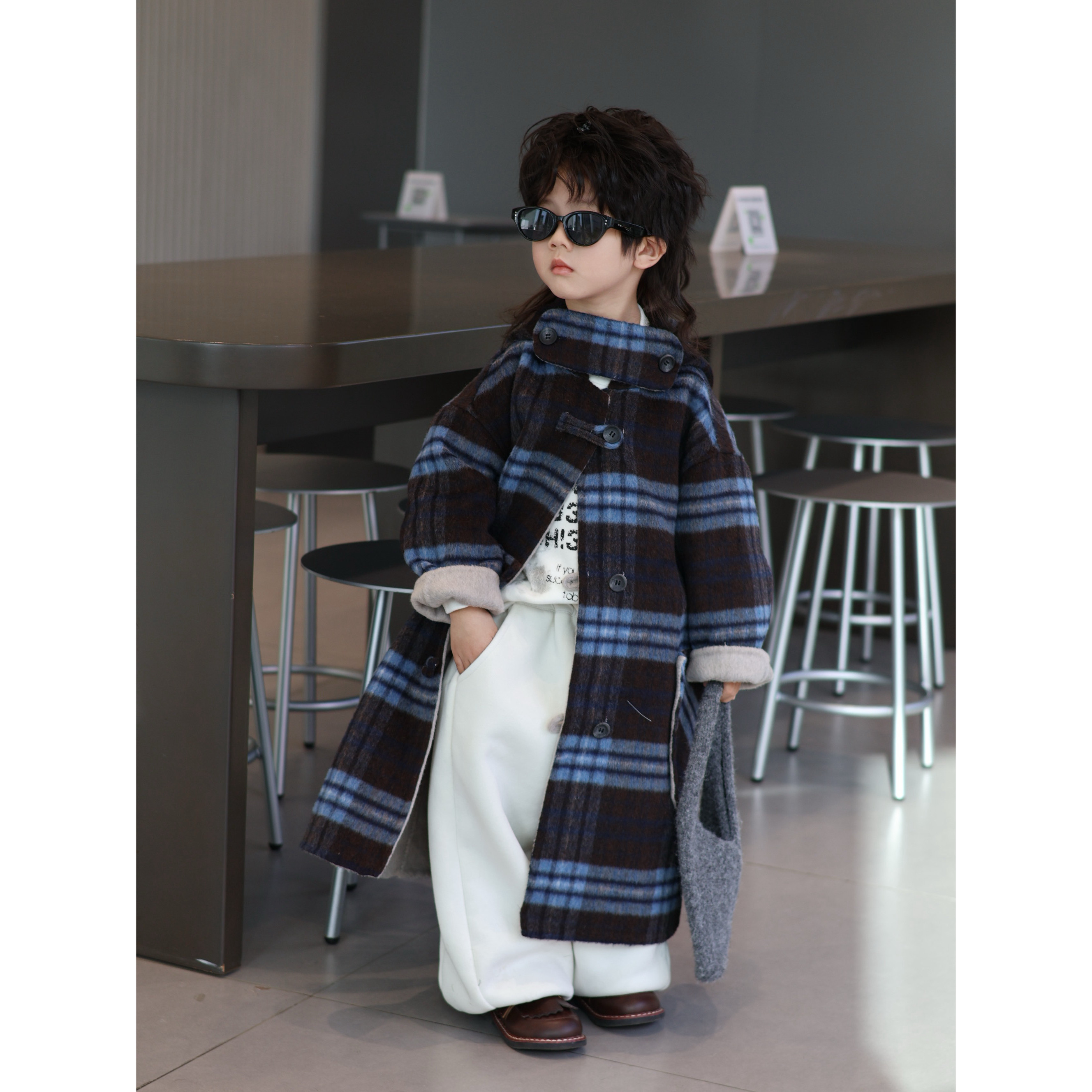 【85%羊毛15%天丝】2025秋冬新款儿童羊毛大衣M6671,童装/婴儿装/亲子装,呢大衣,淘宝优惠券,粉丝福利购,淘宝优惠卷