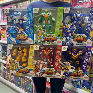 正版星原小宝2变形玩具机器人星宝战士益智合体机甲金刚男孩套装