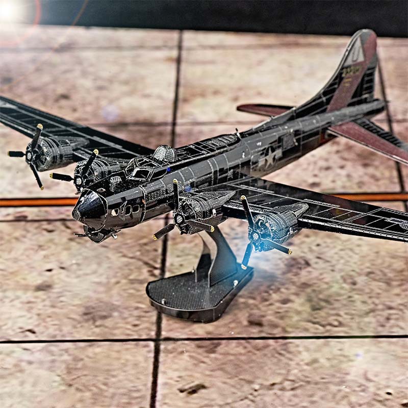 爱拼全金属3d立体diy拼图拼装模