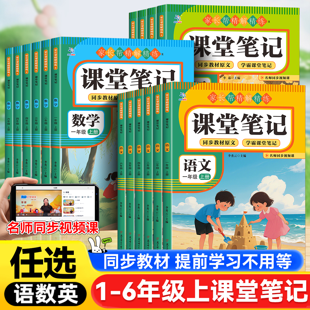2025新版小学课堂笔记