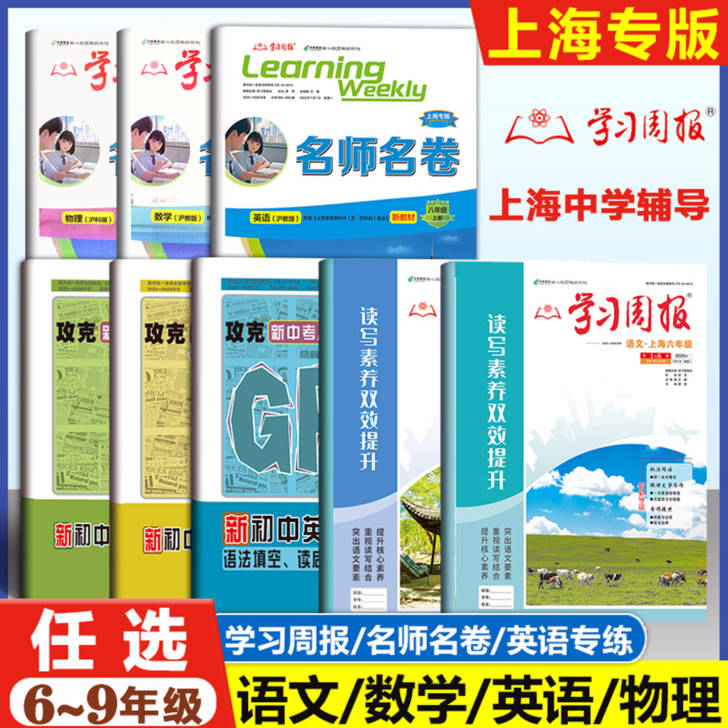 学习周报名师名卷沪教版6789