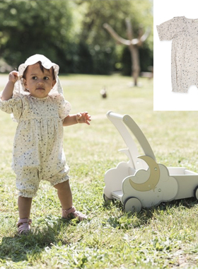 SS24北欧Thatsmine女童婴幼儿童夏季碎花连体裤