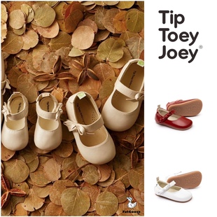 巴西TTJ童鞋TipToeyJoey魔术粘学步鞋漆皮蝴蝶结皮鞋