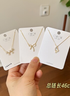 古丽古丽新款时尚高级感气质精致925银甜美个性复古百搭项链07263