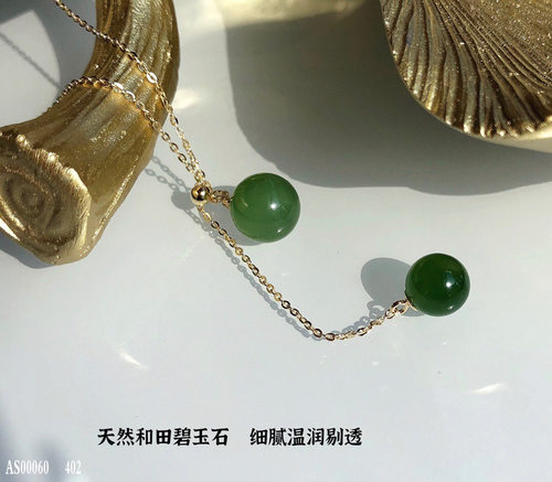 古丽新款S925银锁骨甜美网红项链