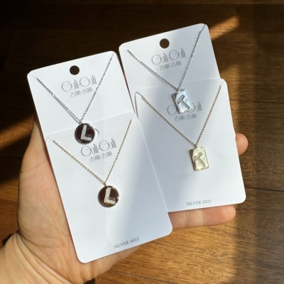 字母牌时尚项链古丽古丽