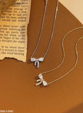 古丽古丽S925纯银锁骨项链气质高级感轻奢法式可爱温柔精致06170