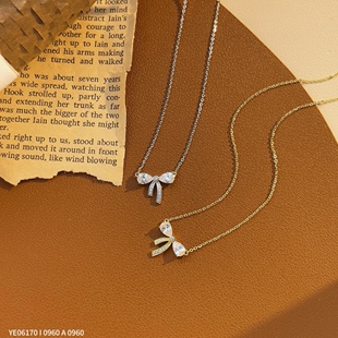 古丽古丽S925纯银锁骨项链气质高级感轻奢法式可爱温柔精致06170