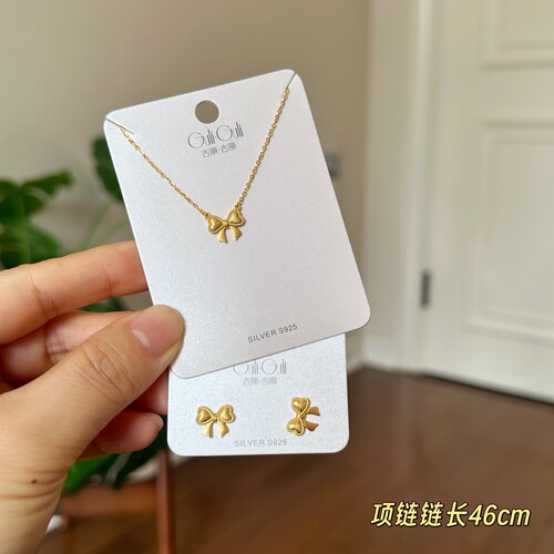 古丽古丽时尚高级感气质精致淑女甜美个性复古百搭蝴蝶结08842