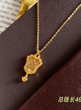 古丽古丽S925纯银新款项链小众设计高级轻奢气质锁骨链耳环08572