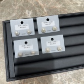 欧比雅比冷淡风高级感法式 轻奢ins气质淑女百搭简约仿珍珠耳饰855