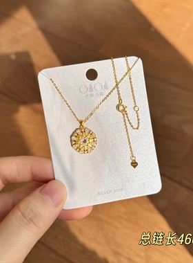 古丽古丽新款时尚高级感气质精致淑女甜美个性复古百搭项链08561