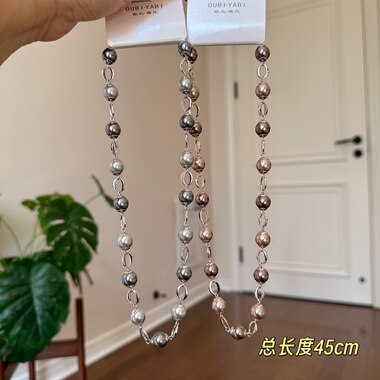 欧比雅比精致个性项链时尚小众设计高级感轻奢气质锁骨链25817