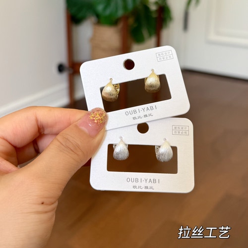 欧比雅比耳环小众设计感高级感耳环轻奢气质耳饰精致温柔21323