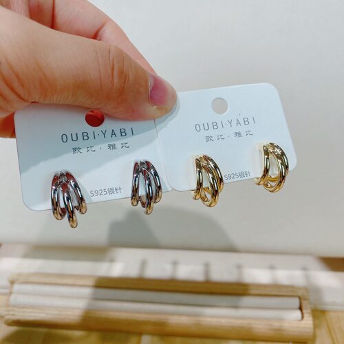 欧比雅比合金镀金气质百搭