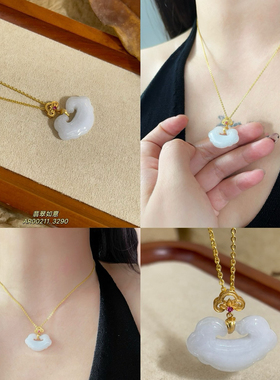 柏拉翡丽S925纯银精致时尚小众设计感个性百搭项链锁骨链00211