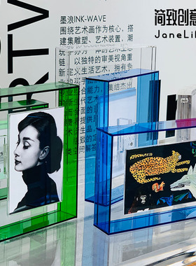 创意摆件桌面相框亚克力定制画框