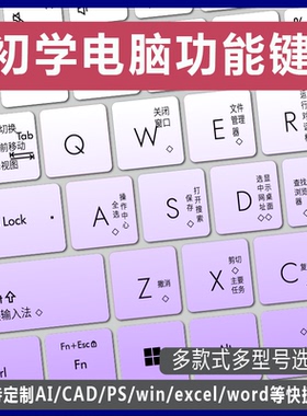 适用无畏Pro15笔记本电脑X1502ZA/M1503QA/M1502I功能快捷键盘膜